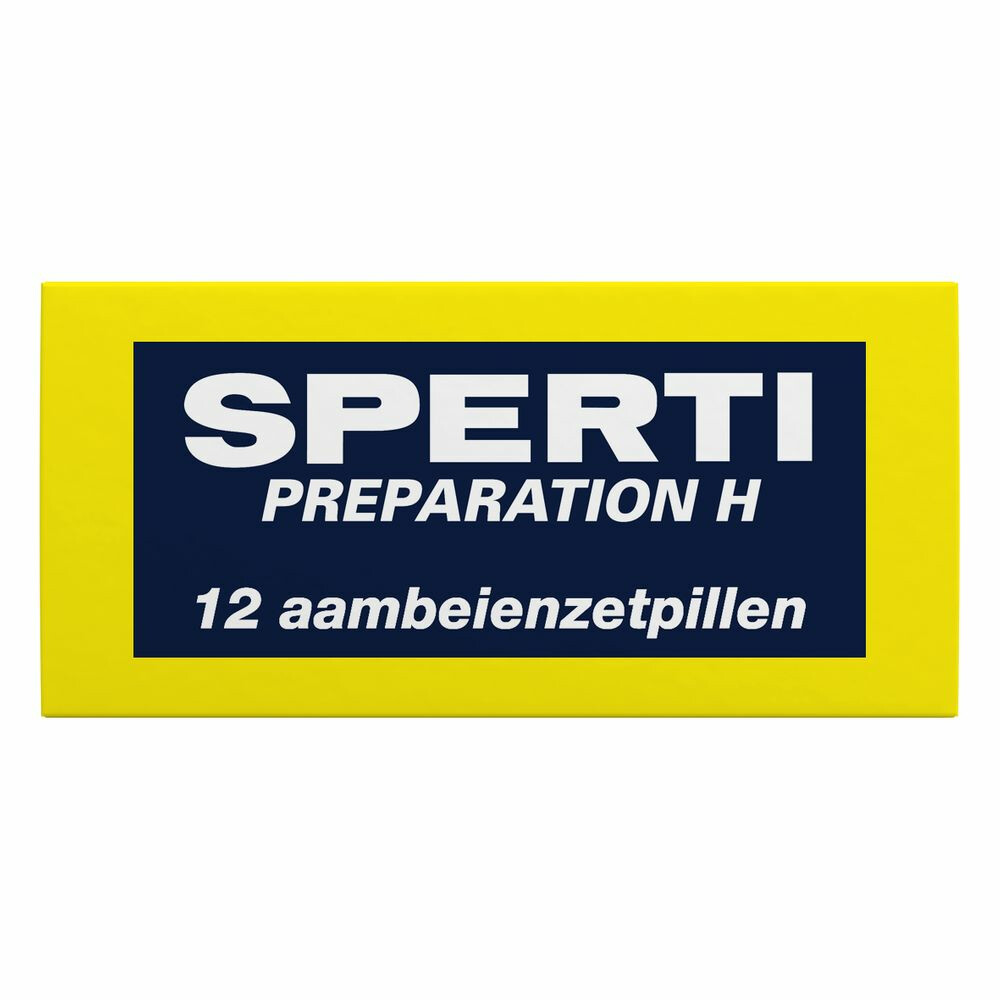 Sperti Preparation H Aambeienzetpillen 12 zetpillen