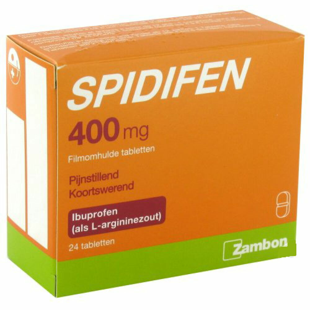 Spidifen 400 24 filomhulde tabletten