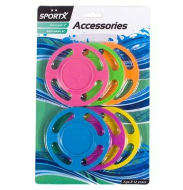 SportX Duik Discs Junior 6 stuks