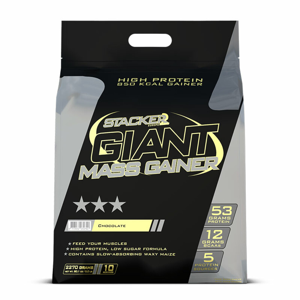 Stacker Giant Mass Gainer Chocolate 2270 gr