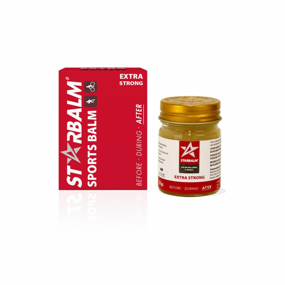 3x Starbalm Spierbalsem Extra Sterk 25 gr