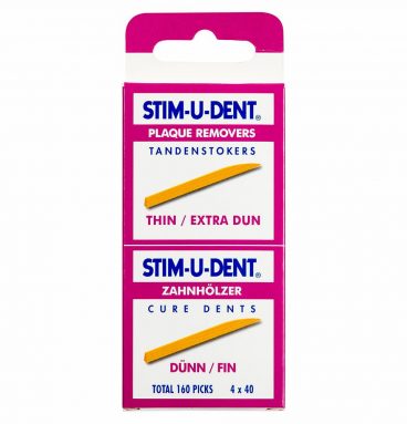 Stim-U-Dent Tandenstokers Thin Extra Dun 160 stuks