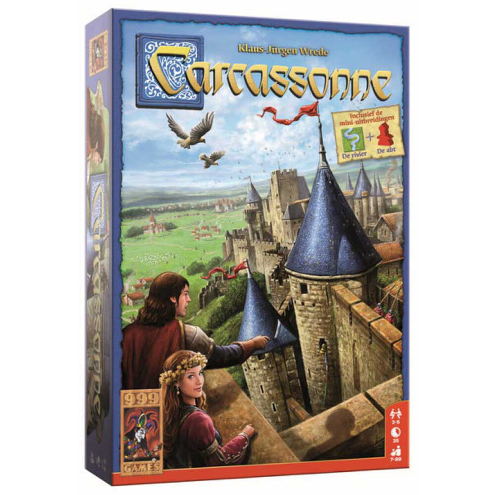 Strategiespel Carcassonne