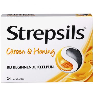 Strepsils Zuigtabletten Citroen&Honing 24 tabletten