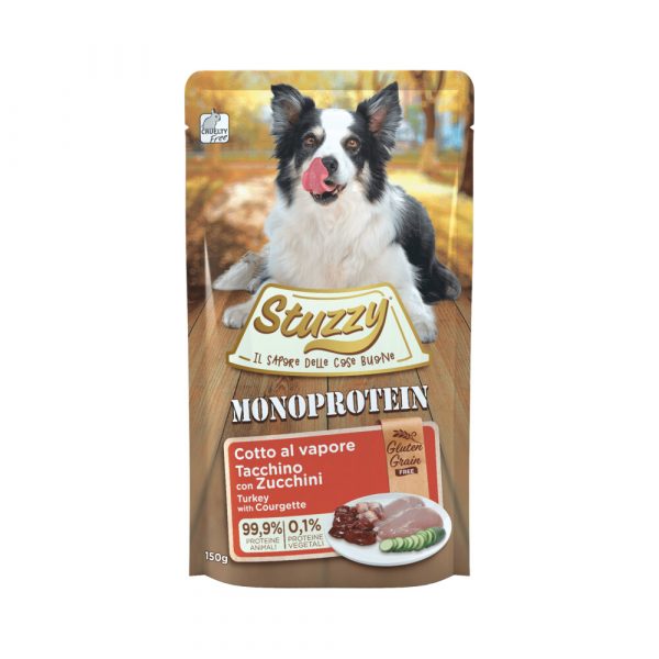 Stuzzy Hondenvoer Monoprotein Kalkoen - Courgette 150 gr