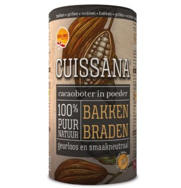 3x Sublimix Glutenvrij Cuissana Cacaoboter 100 gr