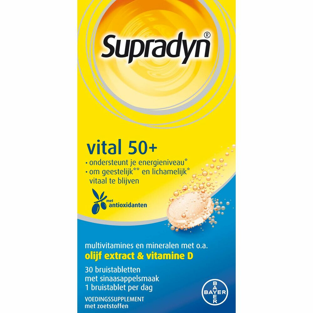 Supradyn Vital 50+ 30 bruistabletten