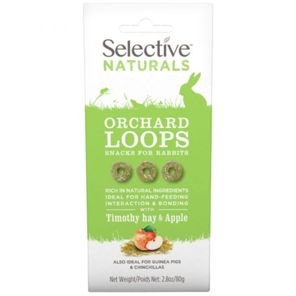 4x Supreme Selective Naturals Orchard Loops 80 gr