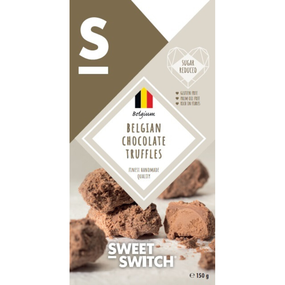 6x Sweet-Switch Belgian Truffels 150 gr