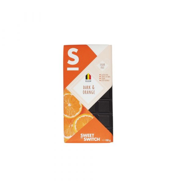 6x Sweet-Switch Chocolade Pure&Orange 100 gr