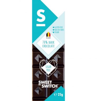 6x Sweet-Switch Chocolade Puur 2Go 25 gr