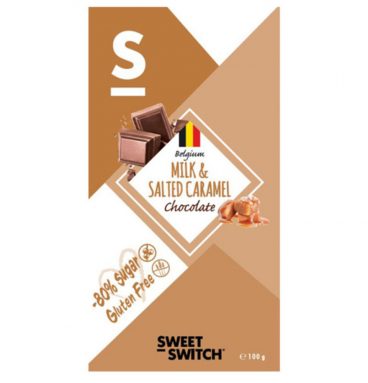 3x Sweet-Switch Chocolade Zeezout Caramel 100 gr