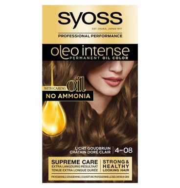 Syoss Color Oleo Intense 4-08 Licht Goudbruin