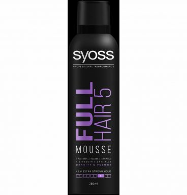 6x Syoss Full Hair 5 Mousse 250 ml