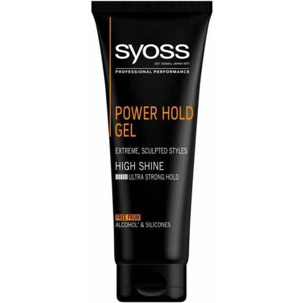 6x Syoss Gel Power Hold 250 ml