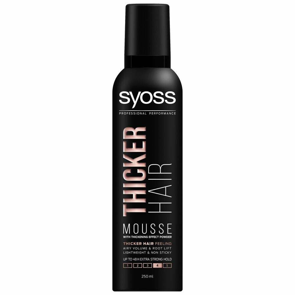 Syoss Haarmousse Thicker Hair 250 ml