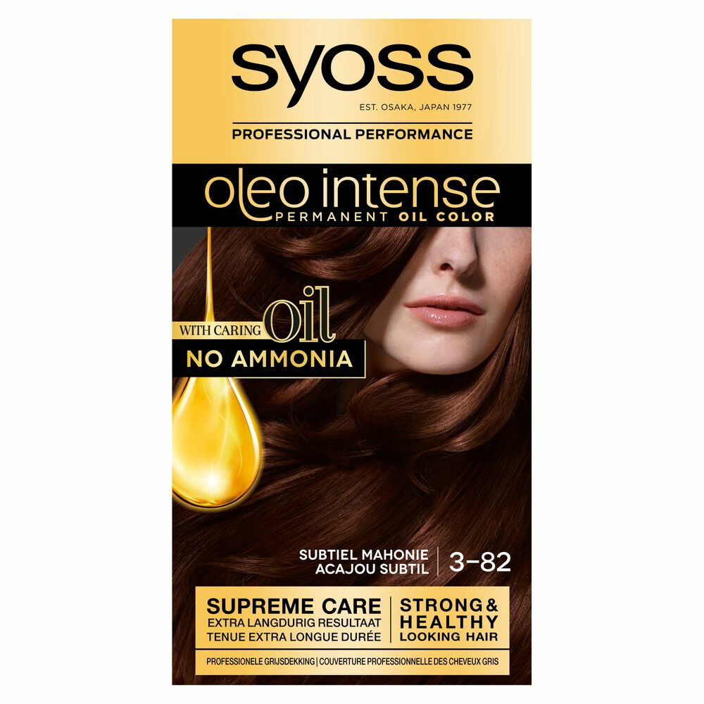 Syoss Oleo Intense 3-82 Subtiel Mahonie Haarverf