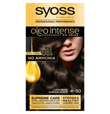 Syoss Oleo Intense 4-50 Ijzig Bruin Haarverf