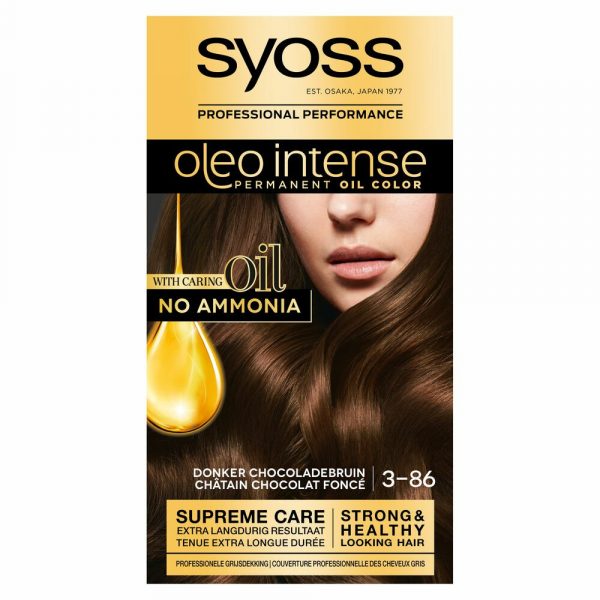 Syoss Oleo Intense Haarverf 3-86 Chocoladebruin