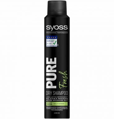 3x Syoss Pure Fresh Droogshampoo 200 ml