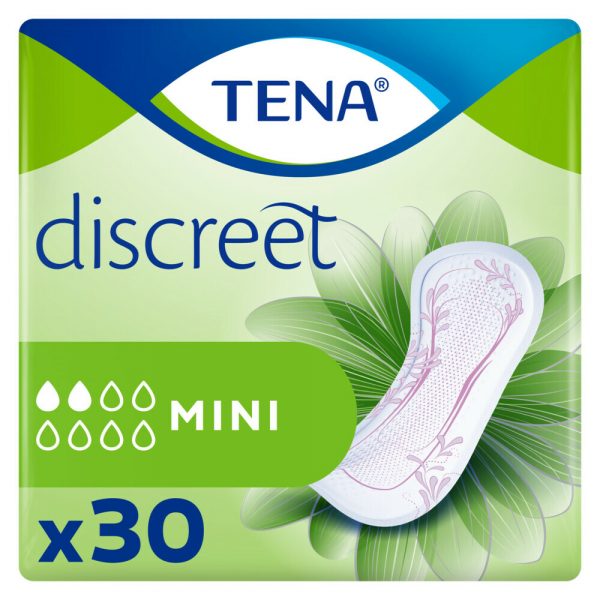 6x TENA Discreet Mini 30 stuks