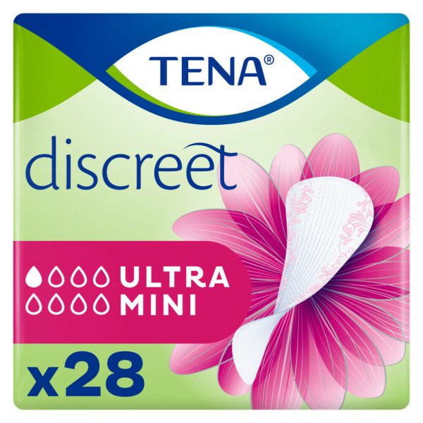 3x TENA Discreet Ultra Mini 28 stuks