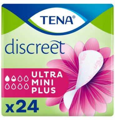 6x TENA Discreet Ultra Mini Plus 24 stuks