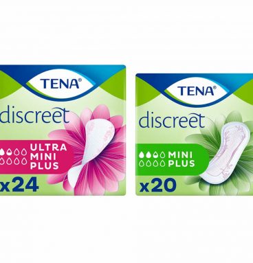 TENA Discreet Ultra Mini Plus en Mini Plus Pakket