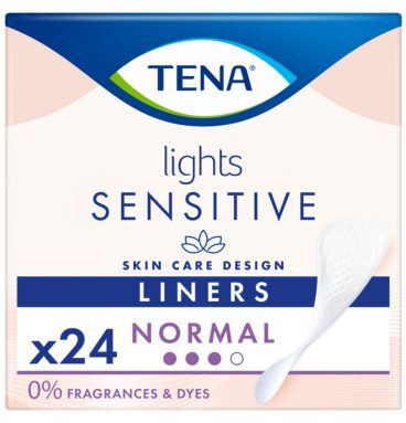 3x TENA Lights Sensitive Normal 24 stuks