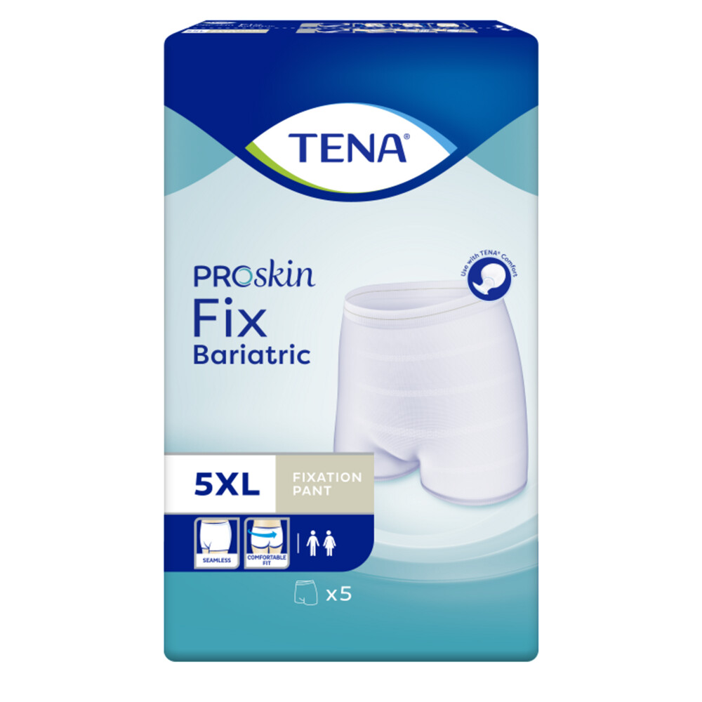 3x TENA ProSkin Fix Stretchbroekjes 5XL 5 stuks