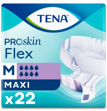 3x TENA ProSkin Flex Maxi Medium 22 stuks