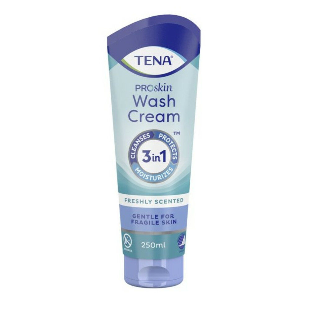 10x TENA Proskin Wash Cream 250 ml