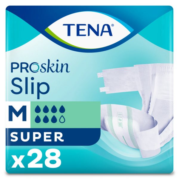 3x TENA Slip Super ProSkin Medium 28 stuks