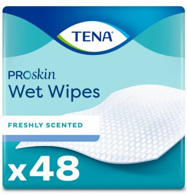 3x TENA Wet Wipes 3-in-1 32x20 cm 48 stuks