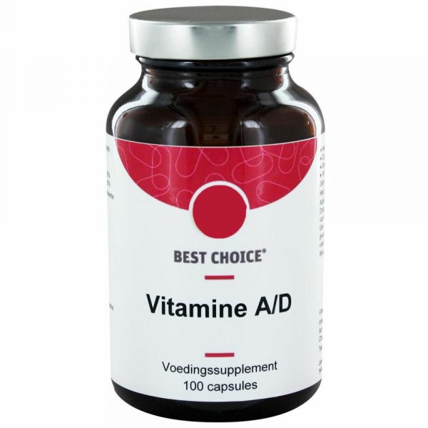 TS Choice Vitamines A&D Kabeljauw 100 capsules