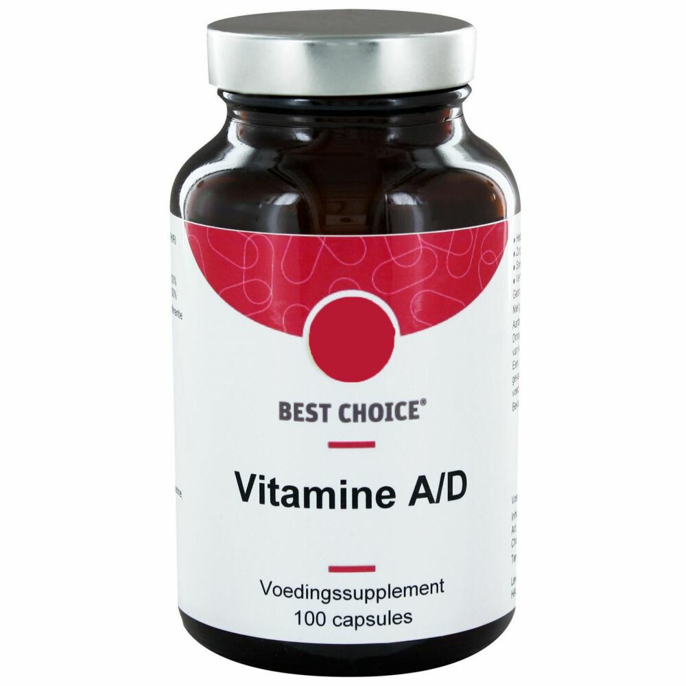 TS Choice Vitamines A&D Kabeljauw 100 capsules