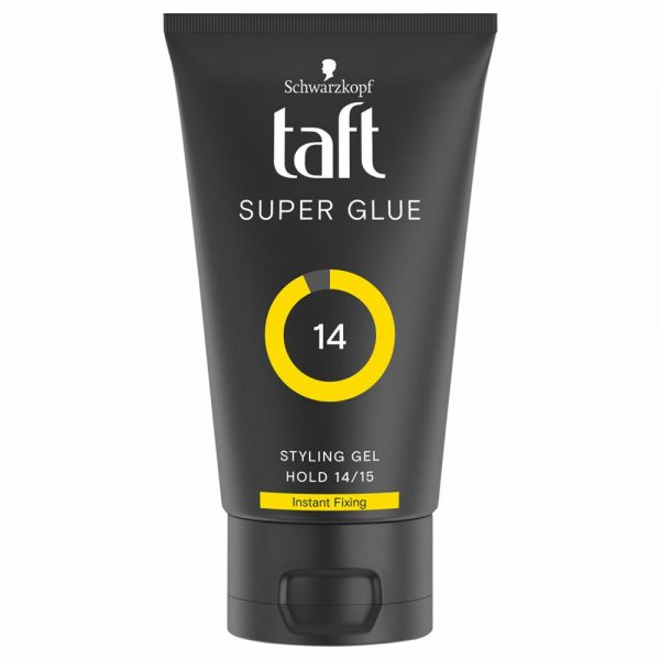 6x Taft Men Power Gel Super Glue Hold 14 150 ml