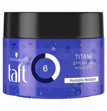 6x Taft Men Power Gel Titane Hold 6 250 ml