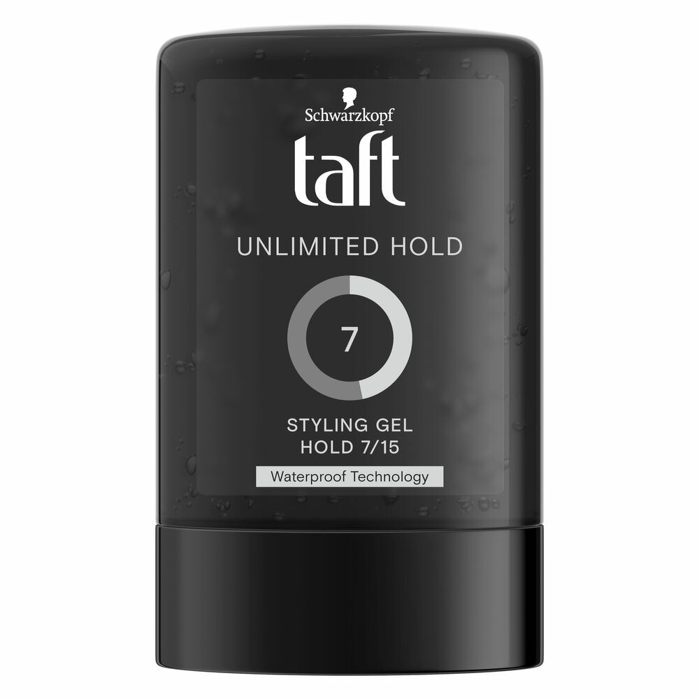 6x Taft Men Power Gel Unlimited Hold 7 300ml