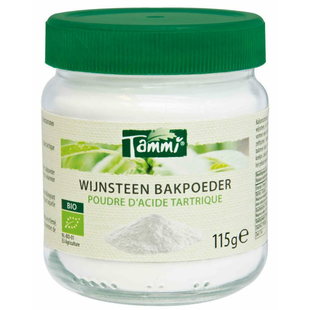 3x Tammi Wijnsteen Bakpoeder Bio 115 gr