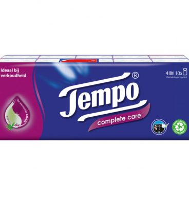 Tempo Zakdoekjes Complete Care 10 stuks