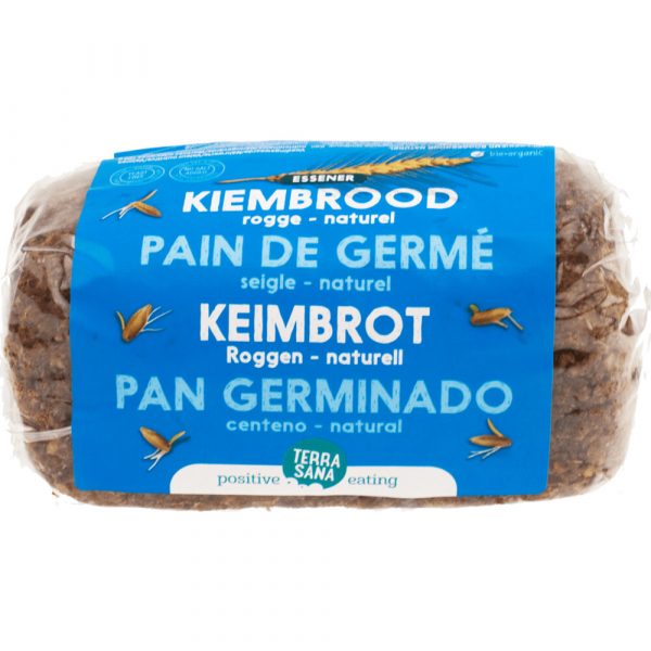 3x Terrasana Roggebrood Gekmd Bio 400 gr