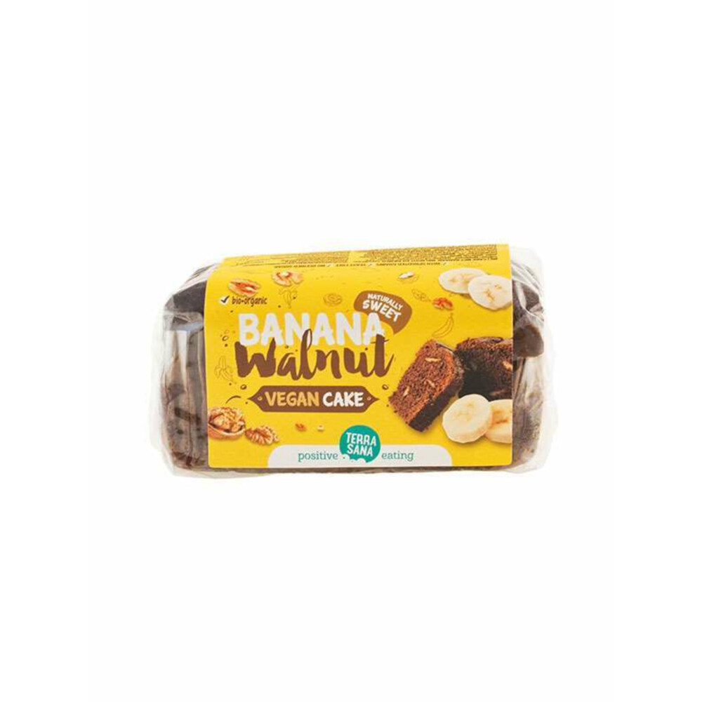 6x Terrasana Vegan Cake Banaan Bio 350 gr