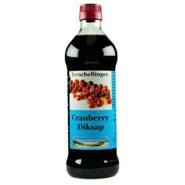 3x Terschellinger Cranberry Diksap Eko 500 ml