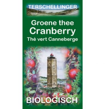 3x Terschellinger Groene Thee Cranberry Eko 20 stuks