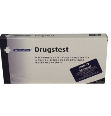 Testjezelf.nu Drug Multi Speeksel 12