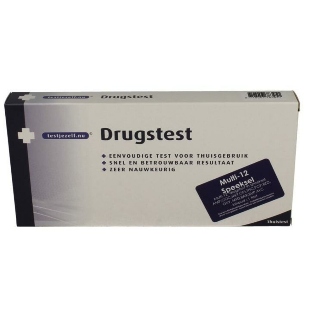 Testjezelf.nu Drug Multi Speeksel 12