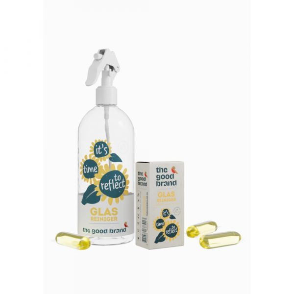 The Good Brand Glasreiniger met Refill Pods 500 ml