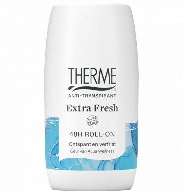 6x Therme Anti-Transpirant Extra Fresh Thalasso Roller 60 ml