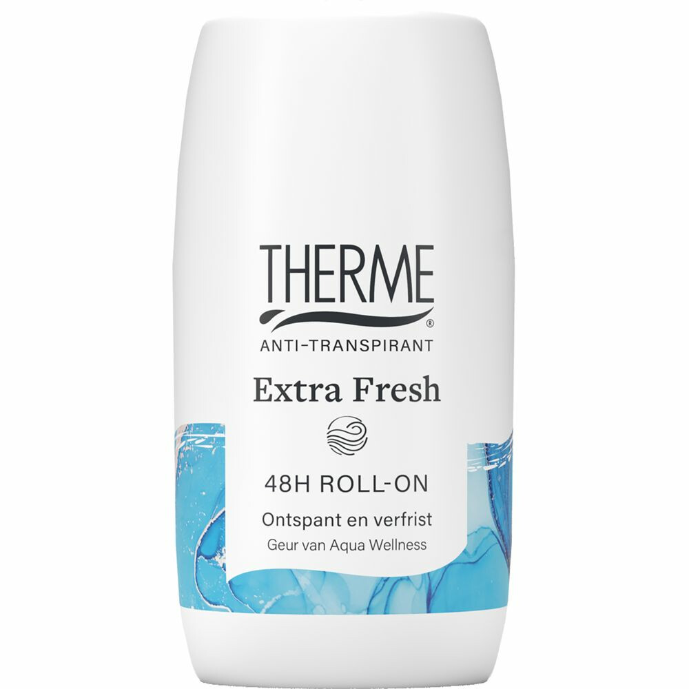 6x Therme Anti-Transpirant Extra Fresh Thalasso Roller 60 ml